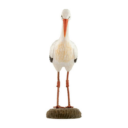 DecoBird koristelintu Kattohaikara - White Stork