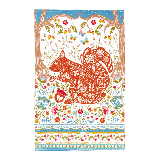 Keittiöpyyhe Orava - Woodland Squirrel