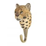 Käsin veistetty seinäkoukku Leopardi, Wildlife Garden on lisätty toivelistallesi