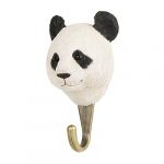 Käsin veistetty seinäkoukku Panda, Wildlife Garden on lisätty toivelistallesi