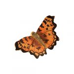 Puinen magneetti Herukkaperhonen - Comma Butterfly, Wildlife Garden on lisätty toivelistallesi