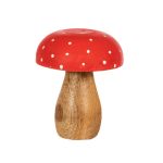 Pyöreä pieni punainen sieni on lisätty toivelistallesi