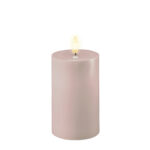 Puuteriroosa (Rose) Led-kynttilä 12,5 cm (halk. 7,5 cm), Deluxe Homeart on lisätty toivelistallesi