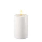 Valkoinen Led-kynttilä 12,5 cm (halk. 7,5 cm), Deluxe Homeart on lisätty toivelistallesi