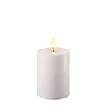 Led kynttilä ulkokäyttöön 10 cm (halk. 7,5 cm) Valkoinen, Deluxe Homeart on lisätty toivelistallesi