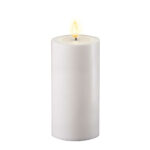 Led kynttilä ulkokäyttöön 15 cm (halk. 7,5 cm) Valkoinen, Deluxe Homeart on lisätty toivelistallesi