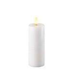 Valkoinen Led-kynttilä 12,5 cm (halk. 5 cm), Deluxe Homeart on lisätty toivelistallesi