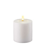 Led kynttilä ulkokäyttöön 10 cm (halk. 10 cm) Valkoinen, Deluxe Homeart on lisätty toivelistallesi