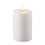 Led kynttilä ulkokäyttöön 15 cm (halk. 10 cm) Valkoinen, Deluxe Homeart on lisätty toivelistallesi