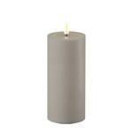 Led kynttilä ulkokäyttöön 15 cm (halk. 7,5 cm) Harmaa, Deluxe Homeart on lisätty toivelistallesi