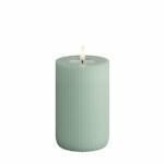 Salvianvihreä (Sage Green) Led kynttilä Raita kork. 12,5 cm, Deluxe Home Light on lisätty toivelistallesi