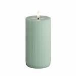 Salvianvihreä (Sage Green) Led kynttilä Raita kork. 15 cm, Deluxe Home Light on lisätty toivelistallesi