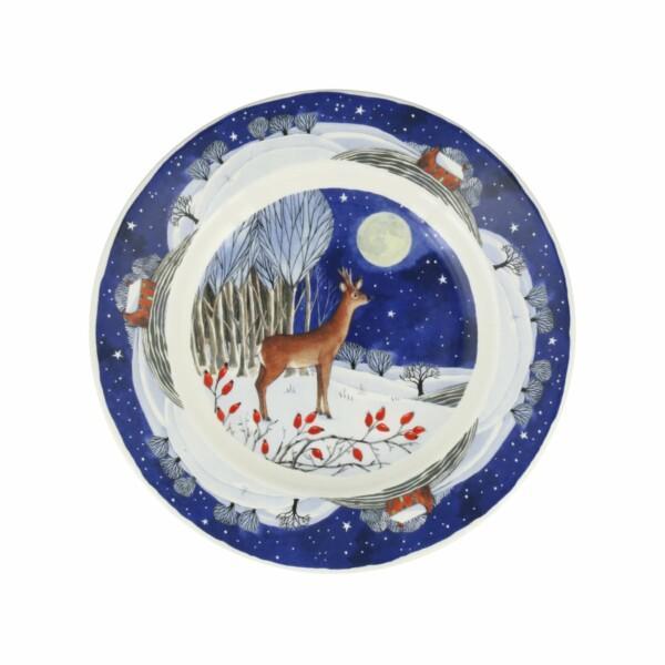 Lautanen Midnight Deer 22 cm, Emma Bridgewater