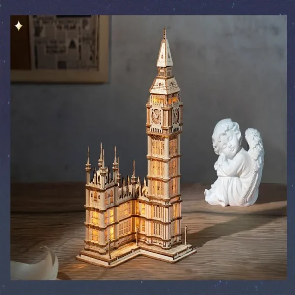 DIY miniatyyri Big Ben, Robotime - Image 2