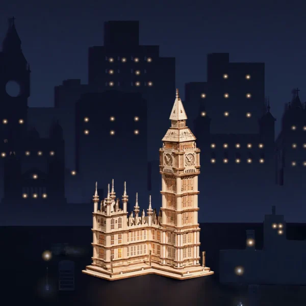 DIY miniatyyri Big Ben, Robotime - Image 5