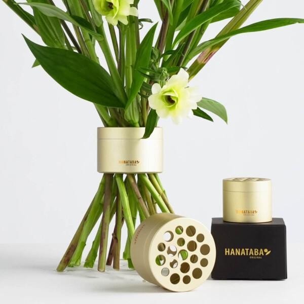Hanataba kukkatuki Vaalea kulta - Champagne Gold 2 kpl setti